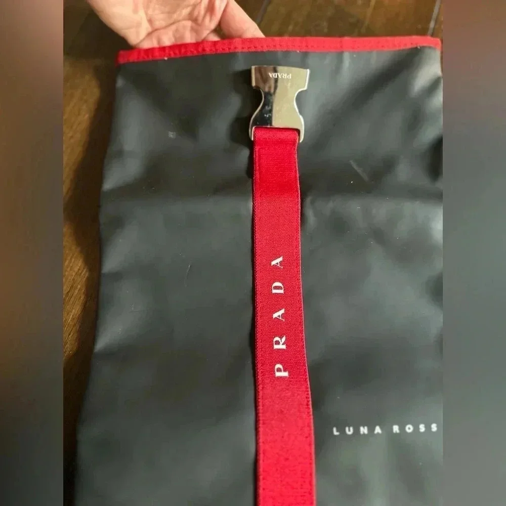Prada Stella Luna toiletries bag
